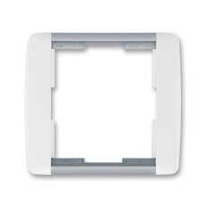 ELEMENT Jednorámeček bílá/ledová šedá ABB 3901E-A00110 04