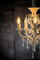 LED svíčka 2,6 W E14 zlatá zlaté světlo PAULMANN 28704