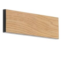 Nástěnné svítidlo CLIMENE CLIMENE LED černá/dřevo 8,4W IP20 EGLO 390127