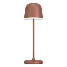 Stolní svítidlo MANNERA LED TOUCH rezavá hnědá/bílá 2,2W IP54 EGLO 900459
