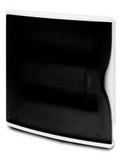 Rozvodnice NUOVA 3524 IP40, 24mod., pod omítku, průhl. dveře, 350x310x110mm 3524