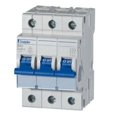 Jistič DLS 6H B32-3 6KA 3pól., B-charakt., 32 A, 6 kA DOEPKE 09914116