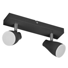 LEDVANCE LED SPOT PEAR BLACK 2 x 4.3W 2700K GU10