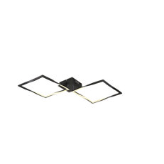 Stropní svítidlo MAXXY černá mat LED 24W 230V 1200lm 3000K GLOBO 67213D