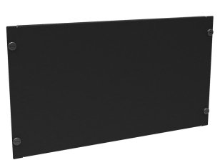ZPR-06-B Záslepka plastový zámek 19" 6U BK, ZPR-06-B   SOLARIX 80192050
