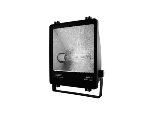 Metalhalogenidový světlomet FORZA 250W asymetr. černá, DS PANLUX MHD-250AD/C