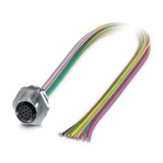 Přístrojový konektor zpředu stěny SACC-E-M12FS-8P-M16XL/0,5 1411573
