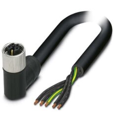 SAC-5P- 1,5-PVC/M12FRK PE Napájecí kabel 1414774