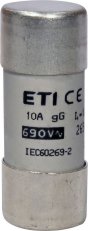 Válcová pojistka CH22 gG 10A/690V ETI 002651040