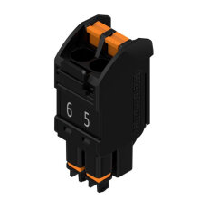 Zásuvný konektor DPS BHF 5.00/02 BK/BK PRT 5/6 WEIDMÜLLER 2494910000