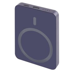 Powerbanka EMOS WI 522, 5 000 mAh, 20 W+Wireless, modrá EMOS B0555BL