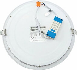 Vestavné svítidlo LED VEGA-R White 24W CCT, GREENLUX GXDW412