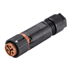 zásuvka na kabel 3-pól, RST16i3, kabel 5-10,6mm, hnědá WIELAND 46.031.4550.4