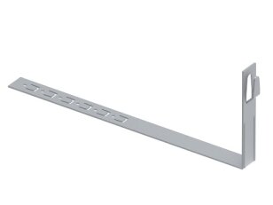 Držák vedení s příchytkou pod střešní krytinu L330 rovný drát 8mm StZn 415712