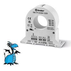 Analyzátor el. energie, 1F, do 300A-800VAC/1000VDC FINDER 6M.TF.9.0241200