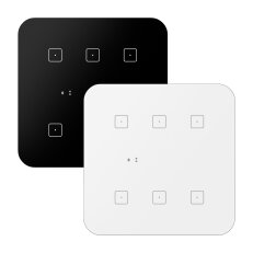 RFSW-262/B/230V Dotykový skleněný ovladač se spínacími relé