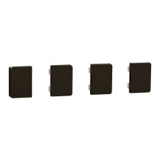 Klapka 4-násobná pro KNX tl. panel Dyn.Labeling, Mocca Metallic MTN6194-6052