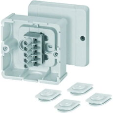 Kabelova rozvodka 1,5-2,5 mm2 4 mm2 1f, 5pol. svorka HENSEL DP 9025