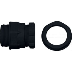 320950005 Screw connection with nut, 2 p