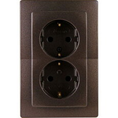 941126061 Double earthed socket outlet,