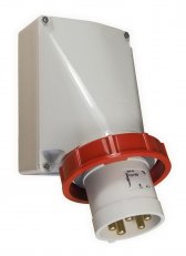 Walther 668409 Nástěnná přívodka 63A 4P 230V 9h IP67