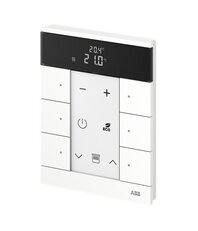Ovládací prvek Tenton ABB KNX 6nás s termostatem, studio bílá 2CKA006220A0864