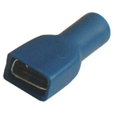 OPC 2,5-68/OBD Objímka plochá celoizolovaná,průřez 1,5-2,5mm2/6,3x0,8mm PVC