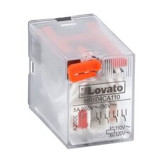 Lovato HR604CA110 Průmyslové relé 4 zap/vyp 5A 110VAC+ LED