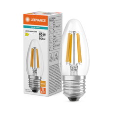 Světelný zdroj LED CLASSIC B V 5.9W 827 Clear E27 LEDVANCE 4099854785801