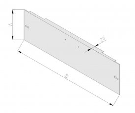 KPP 360-490 D plast  šedý