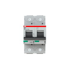 S802N-C63 jistič 2p char. C 63A s klecovou svorkou Icu 36kA ABB 2CCS892001R0634