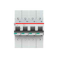 ABB S804S-UCB63-R jistič pro kabelové oko char. B 4P 63A 750V DC 50kA