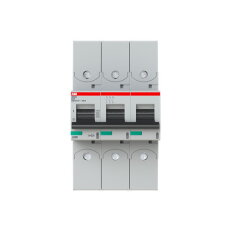 S803S-D63-R jistič 3P char. D 63A pro kabelové oko 50kA ABB 2CCS863002R0631