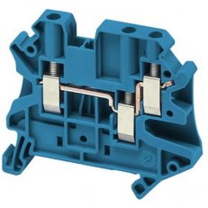 Šroubová svorka, 3 body, 4mm2 modrá (obj. mn. 50ks) SCHNEIDER NSYTRV43BL