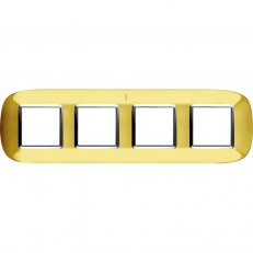 Legrand HB4802/4OR BTAX Rámeček2+2+2+2 ZLATO LESKLÉ