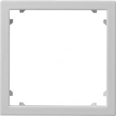 Rámeček adaptéru 45x45 čtverec System 55 šedá mat GIRA 0283015