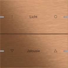 KKolébka 2x pro tlačítkový sensor 4 TS4 bronz GIRA 503238
