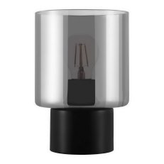Stolní svítidlo GOROSIBA 1xE27 černá/černá-transparent 60W IP20 EGLO 33984