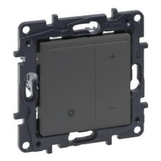 NILOÉ STEP STMÍVAČ TLAČÍTKO 400W OCEL LEGRAND 863453