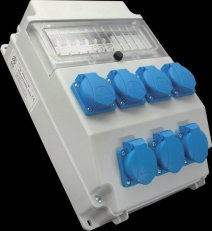 SEZ-CZ ROS-11/I-26 Z.r.7x230V/16A- jištěná IP54