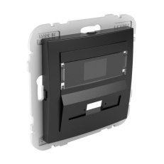 Kryt pro spojku SC APC Simplex/LC Duplex 90449 SPM černá ELKO EP