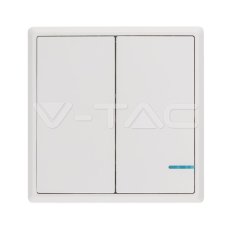 2 Gang Way Sensor Switch IP54, VT-5132