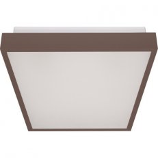 Stropní a nástěnné svítidlo Quatro 450x450 hnědá 3x60W IP20 E27 922002/06