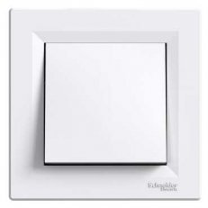 Schneider EPH0100221 Spínač jednopólový, ř.1, IP44, bílá