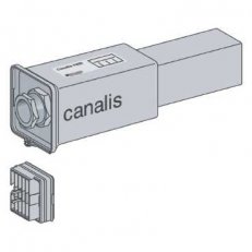 Schneider KBB40ABG4EW Koncová napájecí skříň 40A levá