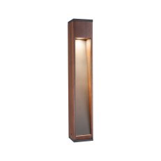 Stojací svítidlo Trabia IP44 hranaté 600mm 3000K 3,5W 230V 38° dřevo GU10 dřevo
