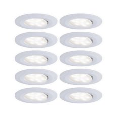 Vestavné svítidlo LED Calla kruhové 10x6,5W bílá mat výklopné 999.24 99924