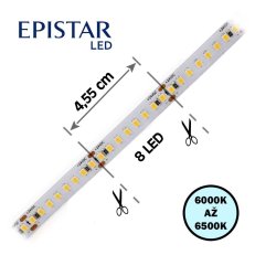 LED pásek 176LED/m 2835 IP20 6000-6500K bílá 24V 20m FK TECHNICS 4739631-60
