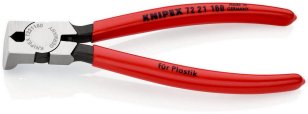 Boční štípací kleště na umělou hmotu 160 mm KNIPEX 72 21 160