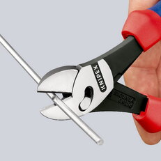KNIPEX TwinForce Vysoce výkonné kleště na štípání drátu s otevírací pružinou